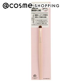 「ポイント10倍 3月4日20時〜6日」AC MAKEUP(エーシーメイクアップ) AC アイシャドウブラシ ライン ピンク アットコスメ