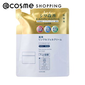 「ポイント15倍 5月25日」 ちふれ 薬用 リンクルジェルクリーム 詰替え/無香料 103g オールインワン化粧品 アットコスメ _24SM _24May