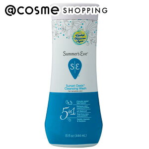 「ポイント10倍 10月25日〜26日」Summer's Eve(サマーズイブ) サンセットオアシス クレンジングウォッシュ 夏のリゾートスパのような優雅な香り 444ml デリケートゾーン用ソープ アットコスメ