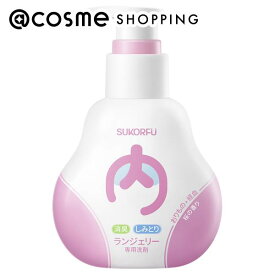 「ポイント10倍 3月15日」SUKORFU ランジェリー専用洗剤 本体/桜の香り 100g 洗剤 アットコスメ