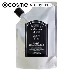 「ポイント10倍 4月25日」 CREME DE ANN ブラッククリームシャンプー 200g シャンプー アットコスメ