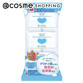 カウブランド無添加 カウブランド無添加せっけん 3コパック(100g×3) ボディ石鹸 アットコスメ