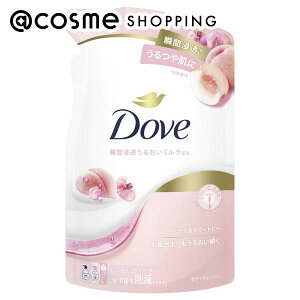 ダヴ ボディウォッシュ ピーチ&スイートピー 詰替え 330g ボディソープ アットコスメ