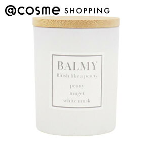 BALMY Candle Blush like a peony ピオニー/ ミュゲ/ ホワイトムスク 130g アロマキャンドル アットコスメ