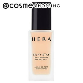 HERA シルキーステイ24H ロングウェアファンデーション EX 21C1 ローズバニラ 本体 30g ファンデーション 【送料無料】 アットコスメ