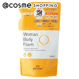 pia jour ウーマンボディフォーム 詰め替え用/ベルガモットムーンのさわやかな香り 320ml デリケートゾーン用ソープ アットコスメ
