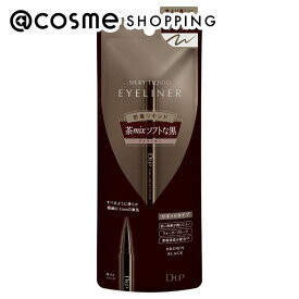 「ポイント10倍 3月10日」D-UP(ディーアップ) シルキーリキッドアイライナーWP BRBK ブラウンブラック 本体 0.6ml（28g） アイライナー アットコスメ
