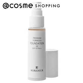 「ポイント10倍 1月24日〜25日」 アグレデュール プレミアム フォーミュラ ファンデーション オークル02 32g ファンデーション 【送料無料】 アットコスメ