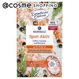 ドレスナーエッセンス DE エプソムソルト入りバスソルト ガラナ＆ローズマリー 60 60g バスソルト アットコスメ