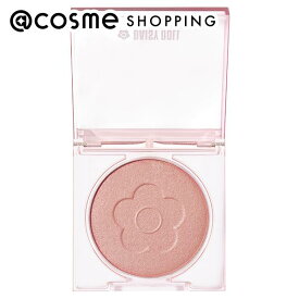「ポイント10倍 3月4日20時〜6日」DAISY DOLL by MARY QUANT パウダー ブラッシュ ブルーム 02 ホロヨイチェリー 本体/ツヤ感 6.3g チーク アットコスメ