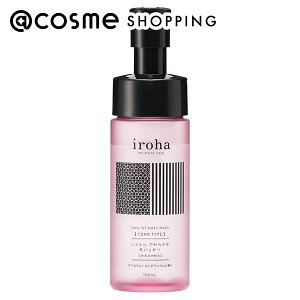 「ポイント10倍 11月1日」iroha INTIMATE CARE iroha INTIMATE WASH【FOAM TYPE】ダマスクローズとゼラニウムの香り 本体 150ml デリケートゾーン用ソープ アットコスメ