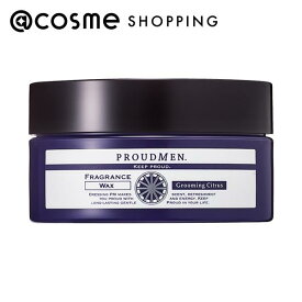 「ポイント10倍 3月15日」プラウドメン フレグランスワックス 60g ヘアスタイリングワックス アットコスメ 正規品 ヘアケア
