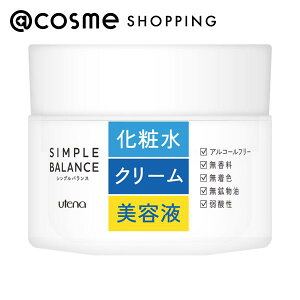 シンプルバランス うるおいジェル 100g オールインワン化粧品 アットコスメ