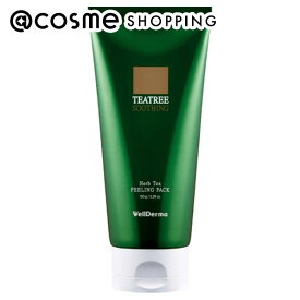 WELLDERMA ティーツリーハーブピーリングパック 本体 150g アットコスメ