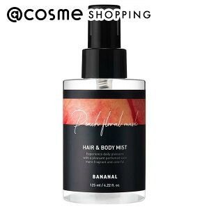 BANANAL Perfumed Hair & Body Mist Peach Floral Musk 125ml �t���O�����X�~�X�g �A�b�g�R�X��