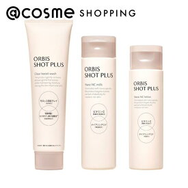 「ポイント10倍 3月10日」オルビス ショットプラス スキンケア3ステップセット 本体/しっとり/無香料 100g、150ml、80ml スキンケアキット アットコスメ