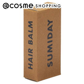 SUMIDAY HAIR BALM ダークブラウン 本体/ヒノキの香り 15g ヘアスタイリング剤 アットコスメ