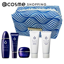 ライスフォース トラベルセット（ディープモイスチュアシリーズ） 20mL、5mL、5g、15g、15g 化粧水 【送料無料】 アットコスメ