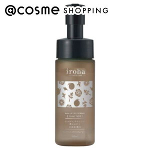 「ポイント10倍 10月25日〜26日」iroha INTIMATE CARE iroha INTIMATE WASH【FOAM TYPE】 よもぎブレンドの香り 150ml デリケートゾーン用ソープ アットコスメ