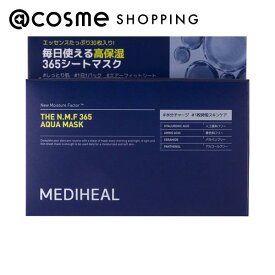 「ポイント10倍 3月4日20時〜6日」MEDIHEAL(メディヒール) NMF365アクアマスク 本体 30枚 フェイス用シートパック・マスク アットコスメ