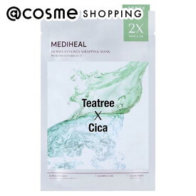 「ポイント10倍 1月24日〜25日」 MEDIHEAL(メディヒール) ダーマシナジーラッピングマスクカーミング 本体 1枚 フェイス用シートパック・マスク アットコスメ