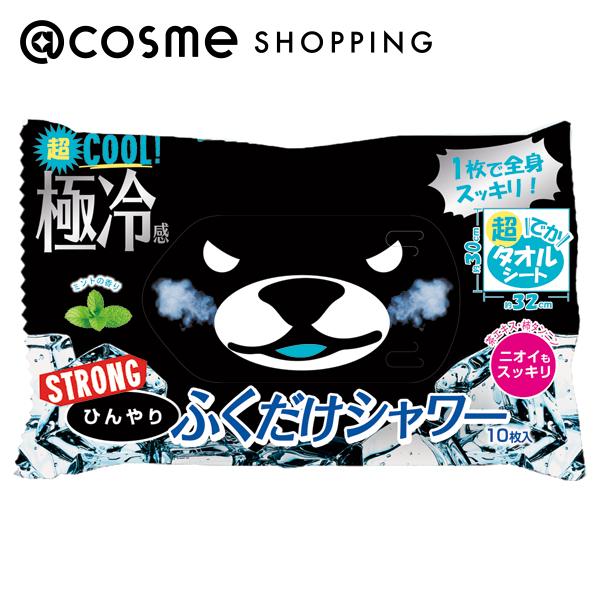 ときわ商会 ひんやりふくだけシャワーストロングミント ミント＆グレープフルーツの香り 10枚 ボディ用デオドラント・制汗剤 アットコスメ