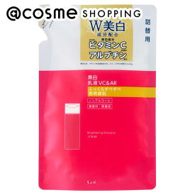 「ポイント20倍 3月4日20時〜6日」ちふれ 美白乳液 VC&AR 詰替え/無香料 125ml 乳液 アットコスメ _26Mar