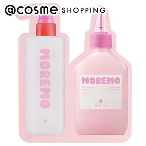 「ポイント10倍 11月1日」moremo Double sachet pouch(SUPER REPAIR SHAMPOO&WATER TREATMENT MIRACLE 10 SIGNATURE) 本体 10ml シャンプー・コンディショナーセット アットコスメ