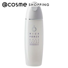 「ポイント10倍 4月10日」ライスフォース ディープクリアローション 120mL 化粧水 【送料無料】 アットコスメ 正規品