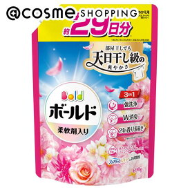 「ポイント10倍 3月15日」ボールド 柔軟剤入り 洗濯洗剤 液体 詰め替え/華やかおひさまとプレミアムブロッサムの香り 690g 洗剤 アットコスメ