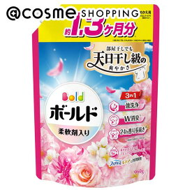 「ポイント10倍 3月15日」ボールド 柔軟剤入り 洗濯洗剤 液体 詰め替え/華やかおひさまとプレミアムブロッサムの香り 960g 洗剤 アットコスメ