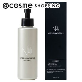 「ポイント10倍 2月10日」NULL アフターシェーブローション 本体 150mL 化粧水 【送料無料】 アットコスメ