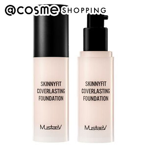 MustaeV SKINNYFIT COVERLASTING FOUNDATION 17 PORCELAIN 30ml �t�@���f�[�V���� �A�b�g�R�X��