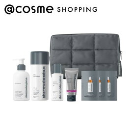 「ポイント10倍 1月24日〜25日」 ダーマロジカ（dermalogica） ハッピーバッグ 74g、150mL、50mL、2mL×3、15mL、1個 スキンケアキット 【送料無料】 アットコスメ　_26NYi