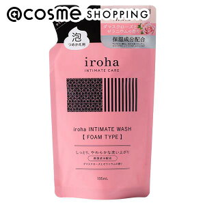 �u�|�C���g10�{ 5��23���`27���viroha INTIMATE CARE iroha INTIMATE WASH �y FOAM TYPE �z �l�ւ�/�_�}�X�N���[�Y�ƃ[���j�E���̍��� 135mL �f���P�[�g�]�[���p�\�[�v �A�b�g�R�X��