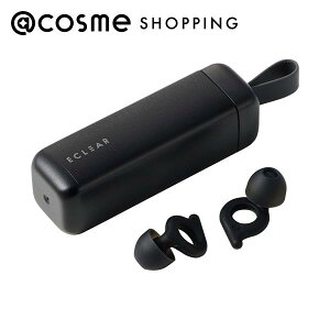 ELECOMHealthcare ECLEAR Earplug �u���b�N HCSL-EP01BK 1.1g �A�b�g�R�X��