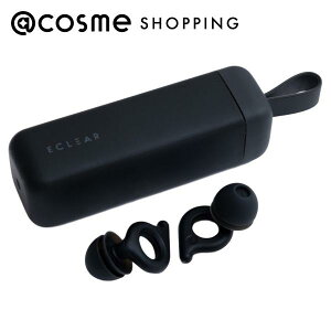 ELECOMHealthcare ECLEAR Earplug Duo �u���b�N HCSL-EP02BK 1.1g �A�b�g�R�X��
