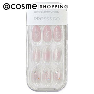 �u�|�C���g10�{ 9��10���v KISS NEW YORK�i�L�X �j���[���[�N�j Press&Go ELEGANT MPG17J �s�[�`�N���[���\�[�_ 12siz�A30�� �l�C���`�b�v �A�b�g�R�X��