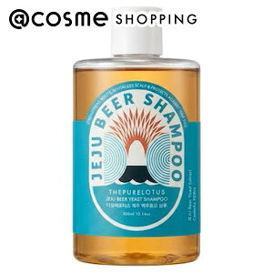 �u�|�C���g10�{ 10��20���v THE PURE LOTUS JEJU BEER YEAST SHAMPOO �����ނ��ƂȂ��y�₩�łȂ߂炩�Ȏd�オ��/�n�[�u�^�{�^�j�J�� 300ml �V�����v�[ �A�b�g�R�X��