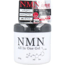 NMN オールインワンゲル 200g [4571212863074] ハッピーバース HオールインワンゲルNM 整肌 ニコチンアミド プラセンタ エラスチン ナイアシンアミド配合
