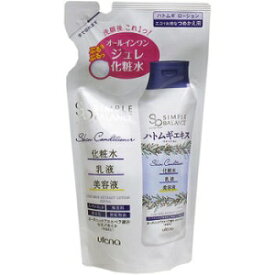 [ 3個 セット ] シンプルバランス ハトムギローション 詰替用 200mL[4901234335714][送料込] 化粧水 フェイスローション スキンローション詰め替え 保湿液 スキンコンディショナー オールインワン ジュレ ハトムギエキス