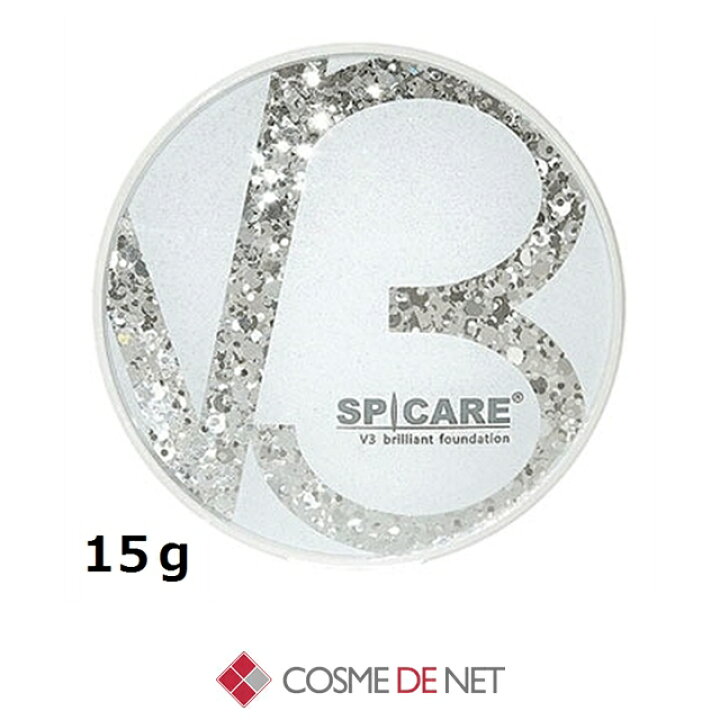 楽天市場】スピケア V3 ブリリアント ファンデーション 15g コスメデ 