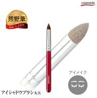 ＼細かい部分にフィット／ 熊野筆 とんがり アイシャドウブラシ 丸尖 馬毛（ポニー）100% 日本製（やさし…