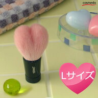 熊野筆 ハート型 洗顔ブラシ Lサイズ 日本製【洗顔筆 化粧筆 メイクブラシ 熊の筆 ボディーブラシ 毛穴 …