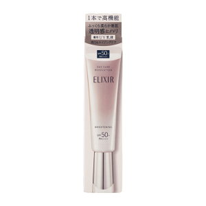 ELIXIR �G���N�V�[�� �f�[�P�A���{�����[�V���� �u���C�g�j���O +ba 35mL SPF50+ PA++++ ���e�t �N���[�� ���t [��򕔊O�i] [�M�t�g���b�s���O�Ή�]