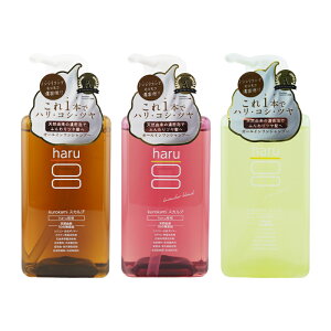 [�g�������R][2�Z�b�g]haru �n�� Kurokami Scalp �����X�J���v �V�����v�[[3��ނ���I�ׂ�] 400mL 100%�V�R�R�� �����X�s�v �T���c��[�M�t�g���b�s���O�Ή�]