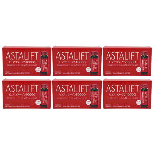[6�Z�b�g]ASTALIFT �A�X�^���t�g �h�����N �s���A �R���[�Q�� 10000 1���i30ml×10�{�j�R���[�Q���h�����N ���ރR���[�Q�� ���e�h�����N ���邨�� ASTALIFT
