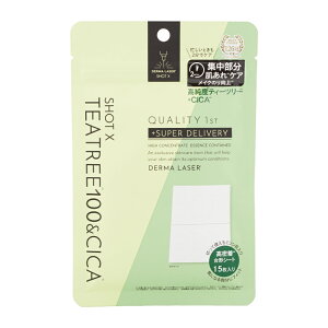 QUALITY 1st �N�I���e�B�t�@�[�X�g �_�[�}���[�U�[ �V���b�gX �X�[�p�[TEATREE100+CICA�V�[�g 15���� �t�F�C�X�}�X�N �V�[�g�}�X�N[�M�t�g���b�s���O�Ή�]