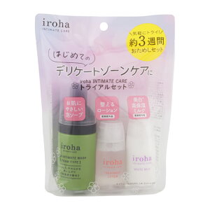 iroha �C���n �C���e�B���[�g�P�A �g���C�A���Z�b�g �A�\�[�v 30mL ���[�V���� 20mL �ێ��~���N 20mL �������Z�b�g [�M�t�g���b�s���O�Ή�]