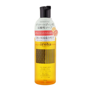 iroha �C���n �C���e�B���[�g�E�H�b�V�� �t�H�[���^�C�v �X�E�B�[�g�V�g���X�̍��� 150mL �f���P�[�g�]�[��[�M�t�g���b�s���O�Ή�]